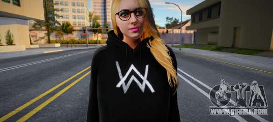 GTA Online Female Outher Style Alan Walker 1