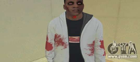 Zombie Franklin v2.1 for GTA Vice City