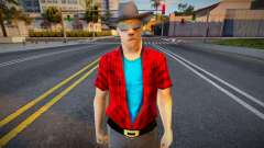 Handsome Blonde Cowboy for GTA San Andreas