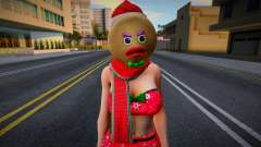 Tina Armstrong Berry Burberry Christmas 3 for GTA San Andreas