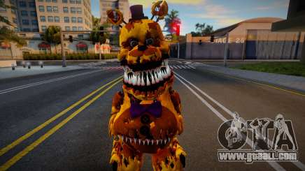 Nightmare Fredbear for GTA San Andreas