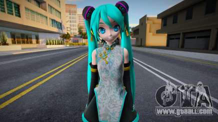 PDFT Hatsune Miku Chinese Debut for GTA San Andreas