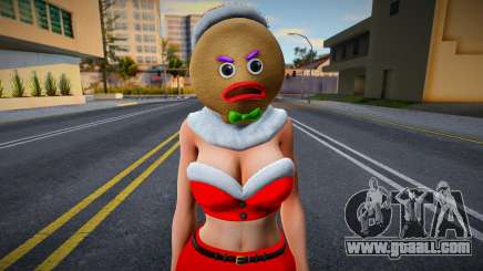 Mai Shiranui Berry Burberry Christmas Special 3 for GTA San Andreas