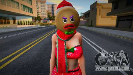 Tina Armstrong Berry Burberry Christmas 3 for GTA San Andreas