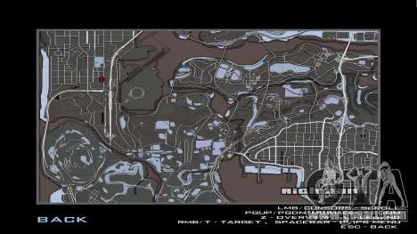 Gray map and radar for GTA San Andreas