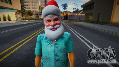 Tommy Vercetti Santa Mask for GTA San Andreas