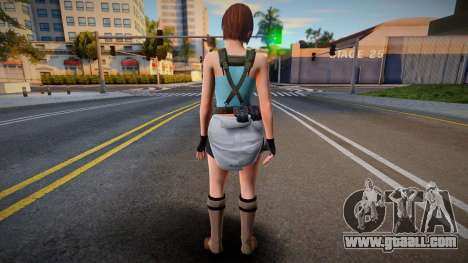 Jill Valentine (Kasumi) Resident Evil 3 for GTA San Andreas