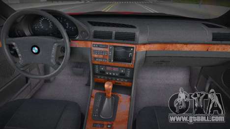 BMW e38 750I (RWmods) for GTA San Andreas