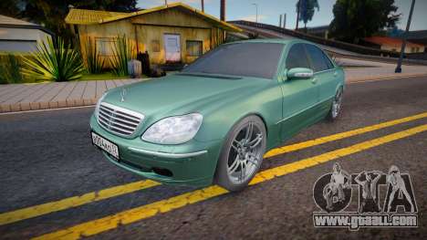 Mercedes-Benz W220 S600 (Rus Plate) for GTA San Andreas