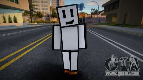 Henry - Stickmin Skin from Minecraft for GTA San Andreas