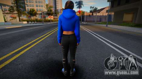 Lara Croft Fashion Casual - Los Santos Tuners 2 for GTA San Andreas