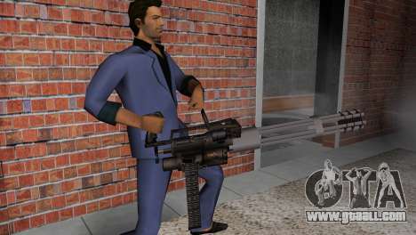 New minigun for GTA Vice City