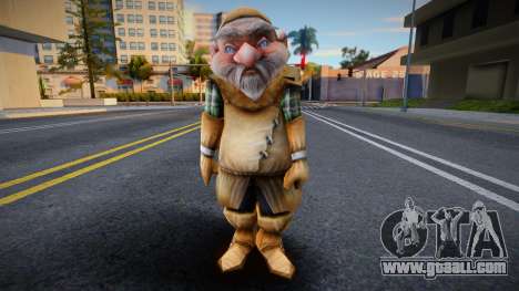 Dwarf from Zanzarah: The Hidden Portal v8 for GTA San Andreas