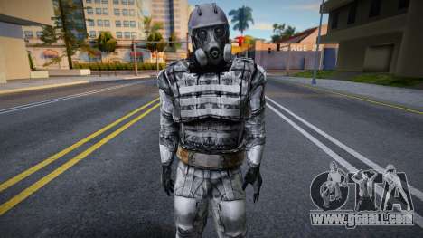 Member of the X7 group in an exoskeleton without for GTA San Andreas
