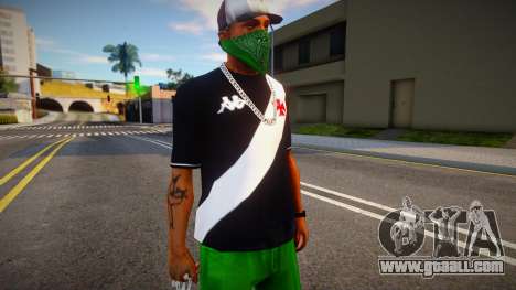 Vasco Black T-shirt for GTA San Andreas