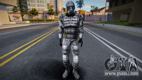 Member of the X7 group in an exoskeleton without for GTA San Andreas