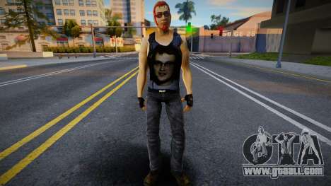 Postal Dude in a T-shirt with Kuplinov for GTA San Andreas