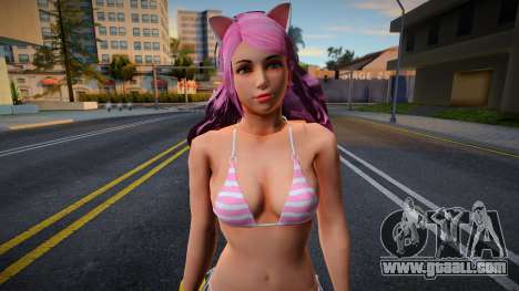 Lucky Chloe Belle Delphine Bikini 1 for GTA San Andreas