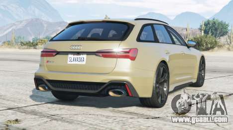 Audi RS 6 Avant (C8) 2019〡add-on v1.0