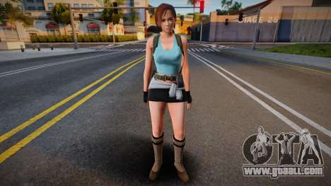 Jill Valentine (Kasumi) Resident Evil 3 for GTA San Andreas