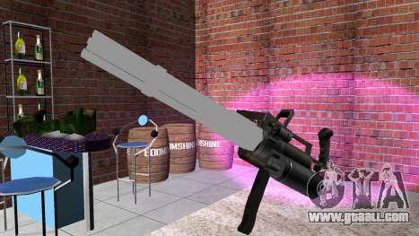 New minigun for GTA Vice City
