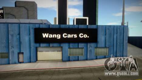 Wang Cars 4 for GTA San Andreas