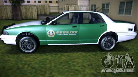 GTA V Vapid Stanier II Sheriff Cruiser