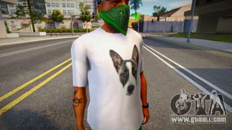 Sharo The Dog T-Shirt for GTA San Andreas