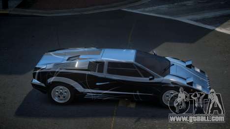Lamborghini Countach 25th S6 for GTA 4