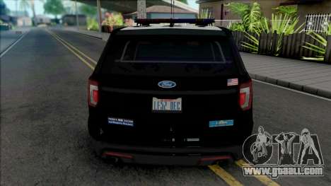Ford Explorer 2017 LAPD for GTA San Andreas