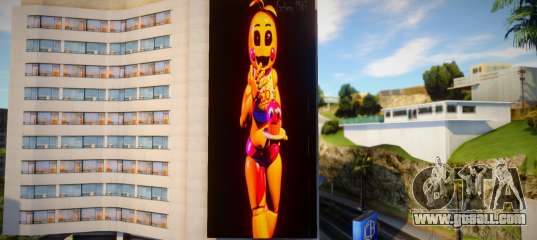 Toy Chica Billboard