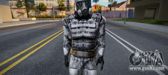 Member of the X7 group in an exoskeleton without a servo