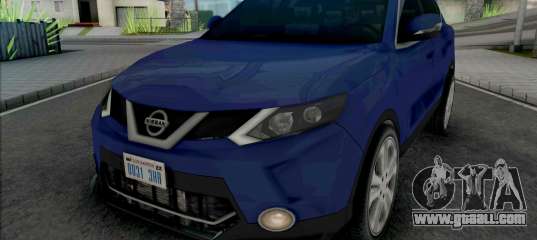 Nissan Qashqai 2015 Lowpoly