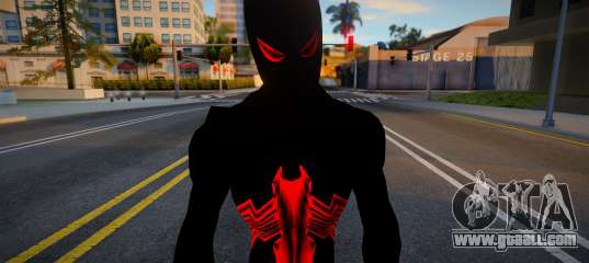 Spiderman Web Of Shadows - Black and Red Suit