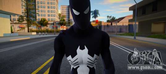 Spiderman Web Of Shadows - Black suit for GTA San Andreas