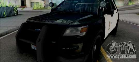 Ford Explorer 2017 LAPD