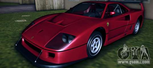 Ferrari F40 Competizione 1989 for GTA Vice City