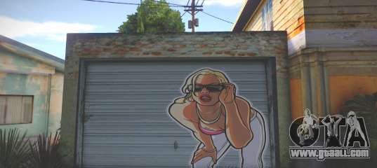 Cute Girl Garage From GTA SA