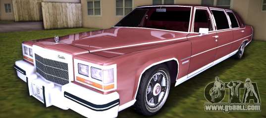 Cadillac Fleetwood Brougham 1985 Limousine for GTA Vice City