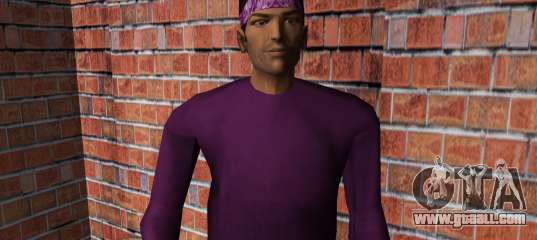 Ballas Tommy for GTA Vice City