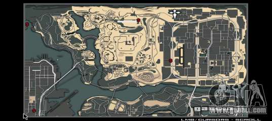 New map and radar textures