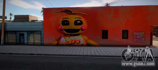 Toy Chica Mural