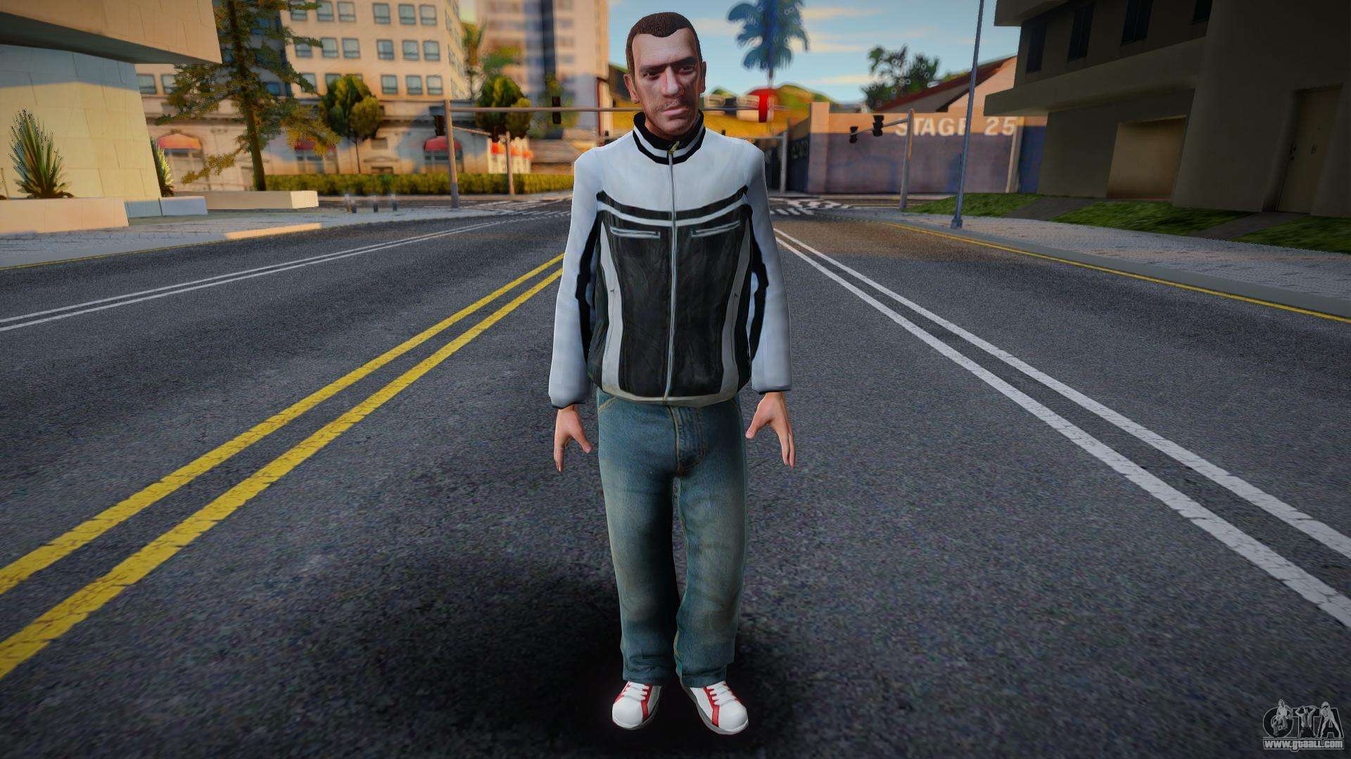 Niko Bellic Custom7 for GTA San Andreas