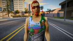 Postal Dude in Emperor T-shirt for GTA San Andreas