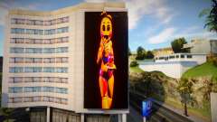 Toy Chica Billboard for GTA San Andreas