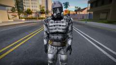 Member of the X7 group in an exoskeleton without a servo for GTA San Andreas