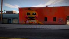 Toy Chica Mural for GTA San Andreas