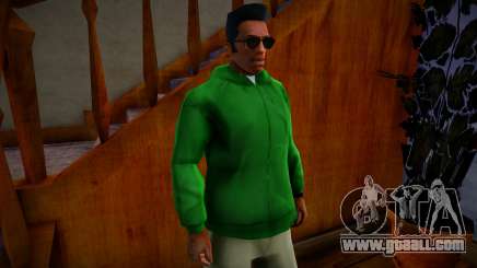 Green Hoody for GTA San Andreas