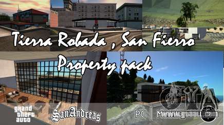 San Fierro, Tierra robada property pack for GTA San Andreas