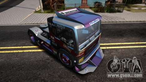 MAN TGX Formula Truck [ADB IVF VehFuncs] for GTA San Andreas